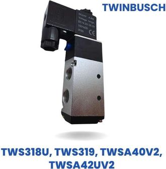 OEM V&aacute;lvula Solenoide Neum&aacute;tica Twin Busch De Repuesto Tipo B: Tws318u, Tws319, Twsa40v2, Twsa42uv2