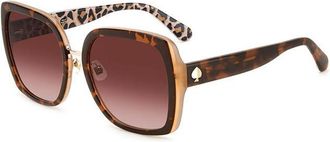 Kate Spade New York Kimber/G/S Asian Fit 086/HA Womens Sunglasses Tortoiseshell Size 56
