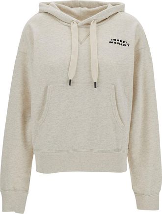 Isabel Marant Hoodie With Logo Embroidery