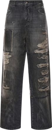 Amiri Straight Jeans - Heren - Regular Fit Jeans - Zwart - W32 - Katoen - Jeans