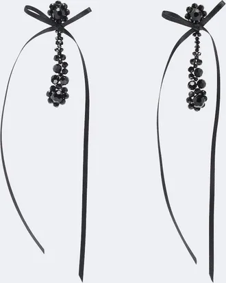Simone Rocha Victorian Drip embellished drop earrings