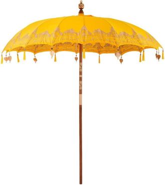 vidaXL Parasol Balin&eacute;s Amarillo (210-220) X 260 Cm Vidaxl
