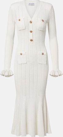 Self Portrait January embellished midi dress