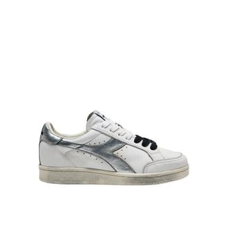 Diadora Sneakers donna 201.183746 Prestige Metallic Wn-C6103 Bianco Argento - - Shoes - Donna - Bianco - 41 EU