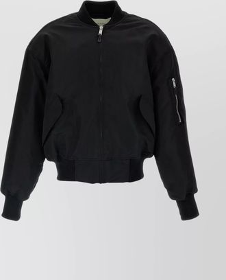 Entire studios wide bomber jacket with multiple pockets