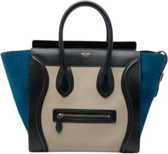 Celine Pre-owned Luggage Tote - Dames - Vintage Shopper - Veelkleurig - ONE Size - Leer - Vintage