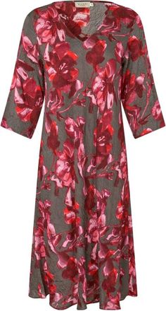 Masai Navola Jurk - Dames - Casual kleedjes - Rood - XL - Kleedjes
