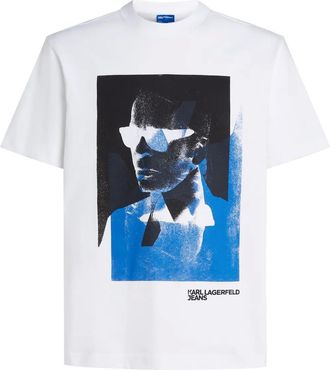 Karl Lagerfeld graphic-print t-shirt - White