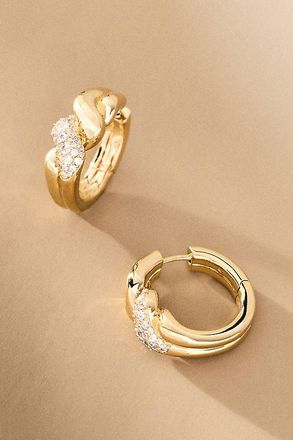 Missoma Molten Snow Small Hoop Earrings