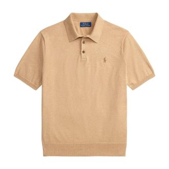Ralph Lauren Tops, Heren, Beige, S, Polo Shirt