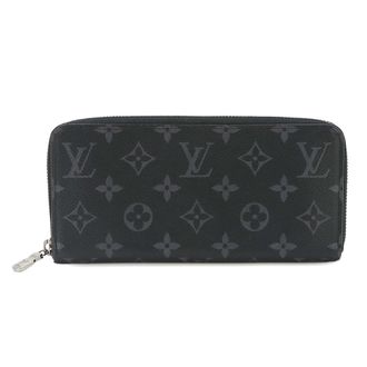 Louis Vuitton Monogram Eclipse Monogram Eclipse Canvas Long Wallet (Bi-Fold) (Pre-Owned)