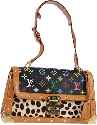 Louis Vuitton Dalmatian Sac Rabat Handbag Monogram Multicolor And Pony Hair Multicolour Canvas Bag (Pre-Owned)