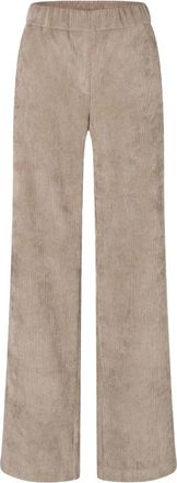 M.A.C Chiara Broek - Dames - Wijde Broeken - Bruin - L - Polyester - Broeken
