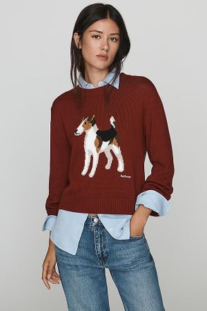 Barbour x Anthropologie Joyce 100% Cotton Sweater
