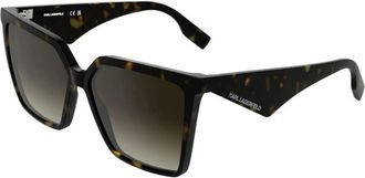 Karl Lagerfeld Kl 6207S 242 Zonnebril - Dames - Zonnebrillen - Bruin - 57 MM - Accessoires