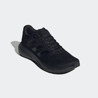 adidas Laufschuh ADIDAS PERFORMANCE RESPONSE, Gr. 38,5, schwarz (core schwarz, core schwarz, core schwarz), Synthetik, Textil, Schuhe Laufschuh