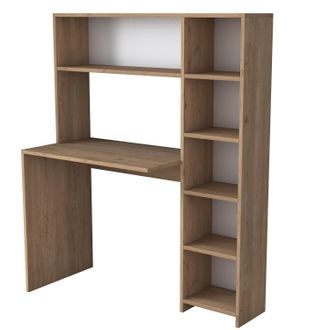Habitat et Jardin Scrivania In Legno haham 113 X 40 X 142 Cm - Rovere