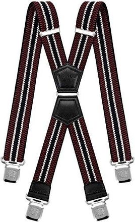 Bretelles Hommes Extra Fortes Avec 4 Clips Extra Forts Bretelles Pour Hommes