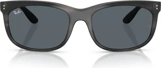 Ray-Ban Balorette Blue Rectangular Unisex Sunglasses RB2389 1404R5 60