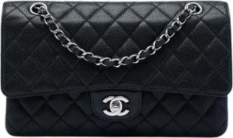 Chanel Pre-owned Classic Double Flap Shoulder Bag - Dames - Vintage Schoudertas - Zwart - ONE Size - Vintage