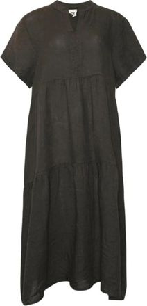 Tiffany & Co. Donker Beluga Ilona Jurk - Dames - Casual kleedjes - Groen - S/M - Kleedjes