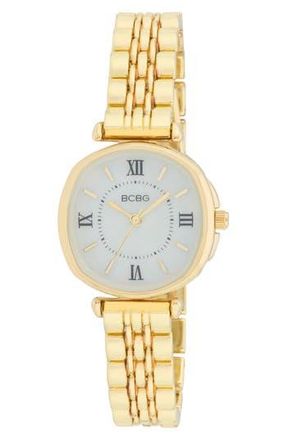 BCBGeneration Oval Bracelet Strap Watch, 28mm in Gold at Nordstrom Rack