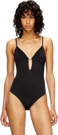 Diesel Oval D bodysuit - Bodysuits - Woman - Black