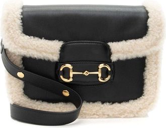 Gucci Black Leather Horsebit 1955 Small Bag (Authentic Pre-Loved)