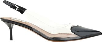 Alaia Womens Pumps Le Coeur Black Leather Calf (bos Taurus) High Heel Shoes