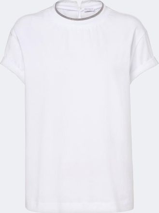 Brunello Cucinelli Cotton-blend T-shirt