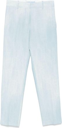 Ermanno Scervino denim-print trousers - Blue