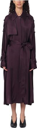 Victoria Beckham Mujer, Abrigos, Púrpura, Talla: S