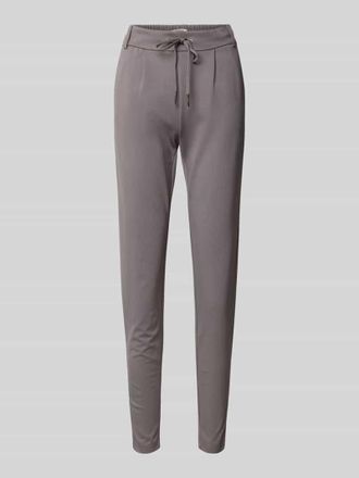 Only Regular Fit Trackpants aus Viskose-Mix Modell POPTRASH in Graphit, Gr&ouml;&szlig;e XS/30