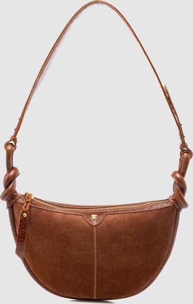 CLARIS VIROT Sac Mini Chris Cuir Cognac