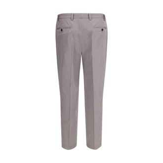 Prada Mens Gray Cotton Dress Pants