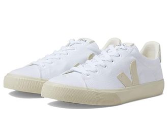 Veja Campo CA Mens Shoes White/Pierre : EU 39 (US Mens 6) M, Textile