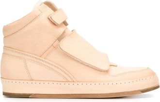 HENDER SCHEME hook & loop strap hi-top sneakers - Roze