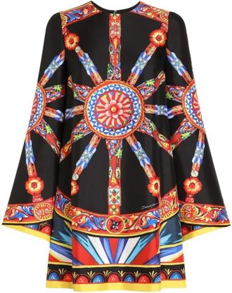 Dolce & Gabbana Short Kleedjes - Dames - Korte kleedjes - Veelkleurig - M - Kleedjes