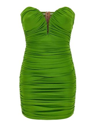 Elisabetta Franchi Heart-Shaped Neckline Dress