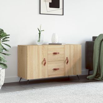 vidaXL Aparador De Madera De Ingenier&iacute;a Roble Sonoma 100x36x60 Cm Vidaxl