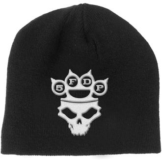 Five Finger Death Punch Beanie Hat KnuckleDuster Band Logo Skull Official Black One Size