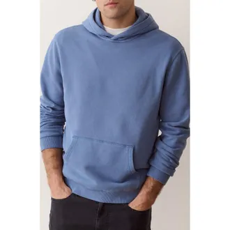 Marine Layer Relaxed Cloud 9 Fleece Hoodie in Copen Blue at Nordstrom, Size Xx-Large