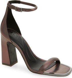DKNY Walker Ankle Strap Sandal in Gunmetal at Nordstrom Rack, Size 5.5