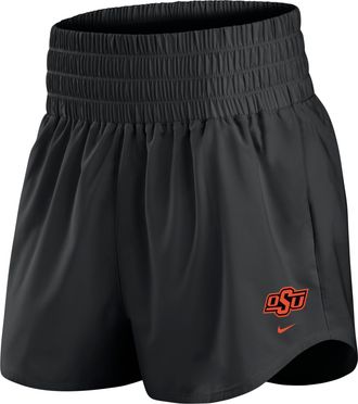 Nike Oklahoma State Primary Logo One Nike Womens Dri-FIT College Shorts in Black | IM0071-010