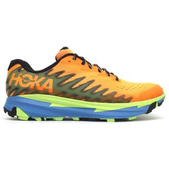 Hoka One One Hoka Torrent 3 Textile Synthetic Mens Comfort Trainers - Solar Flare Lettuce - Size:UK 11.5