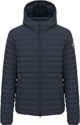 Colmar Blauwe Lichtgewicht Gewatteerde Jas - Heren - Gewatteerde jassen - Blauw - M - Polyester - Jassen