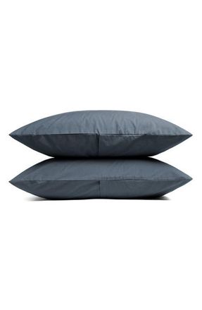 Parachute Set of 2 Brushed Cotton Pillowcases in Dusk at Nordstrom, Size Standard