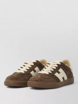 Hogan leather low-top sneakers