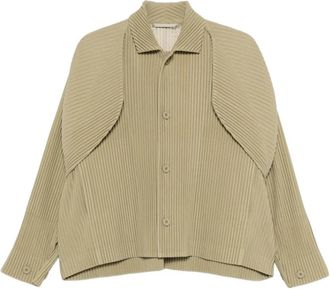 Issey Miyake Light Jassen - Heren - Zomerjassen - Beige - L - Jassen