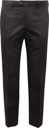 BRIGLIA 1949 Chinos - Heren - Chinos - Zwart - 2XL - Katoen - Broeken